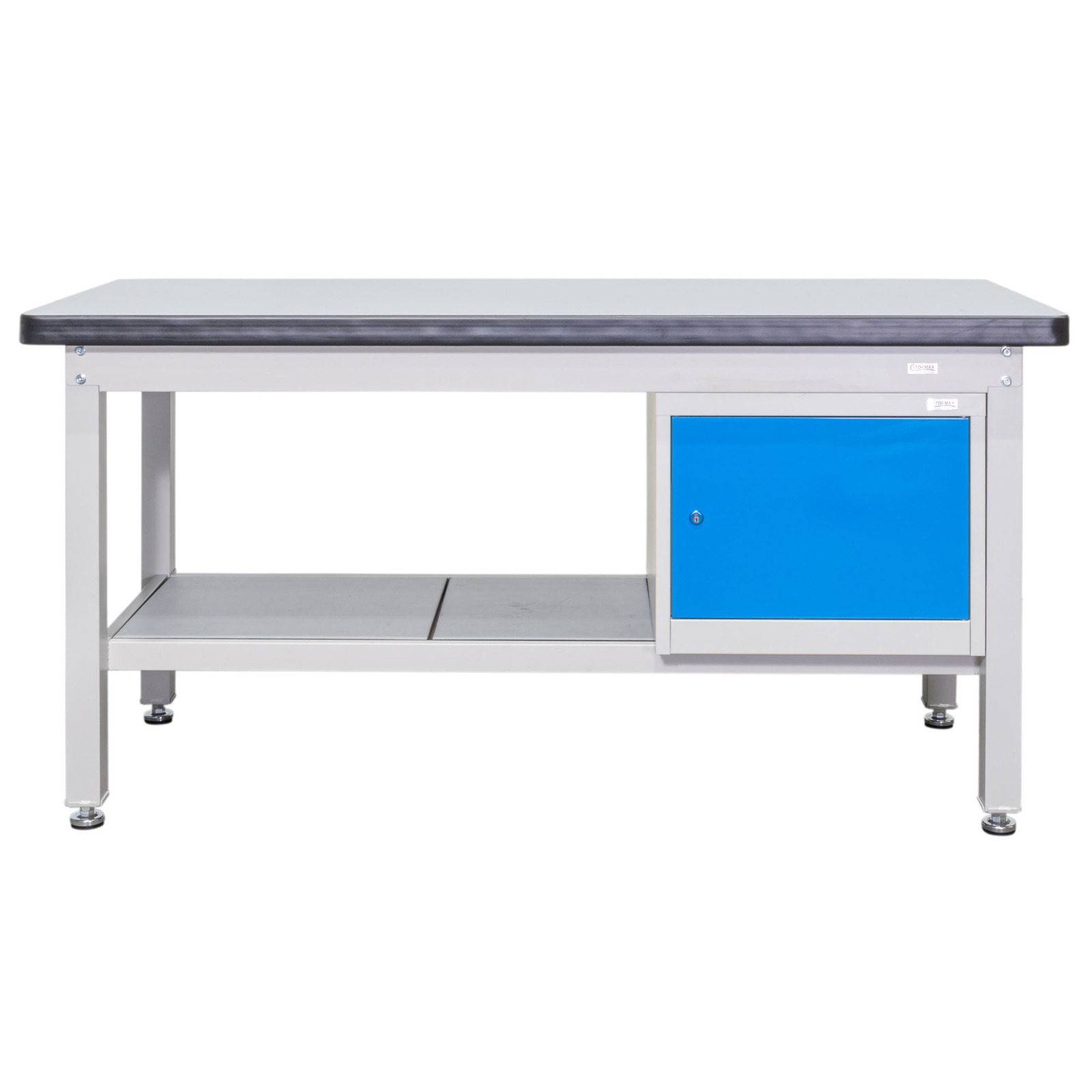 2100mm Industrial Work Bench with Lockable Cupboard
