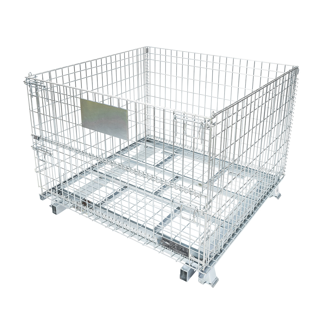 Galvanised Mesh Cage