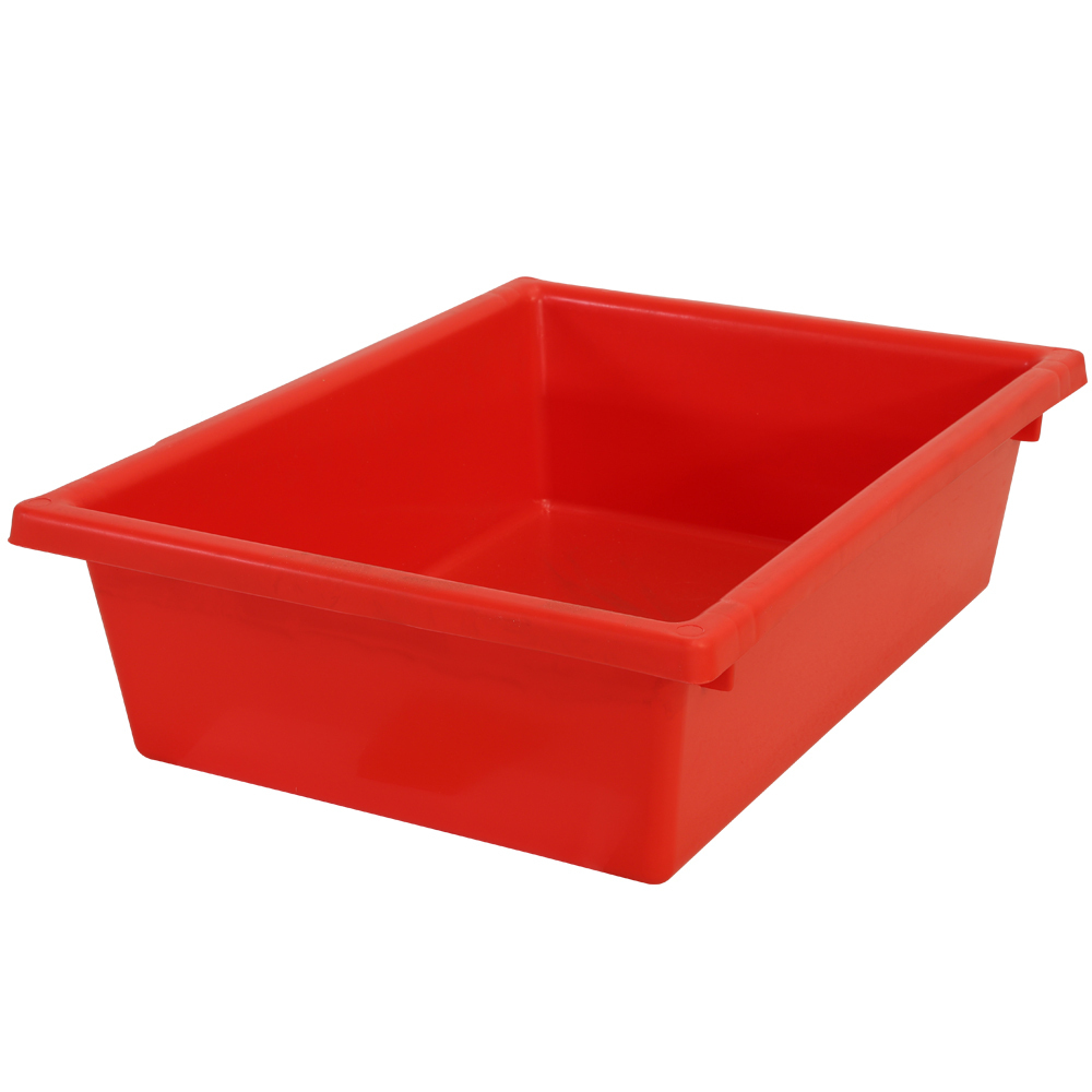No.  4 Bins 430x323x127mm (LxWxD) - 13.5L capacity -RED