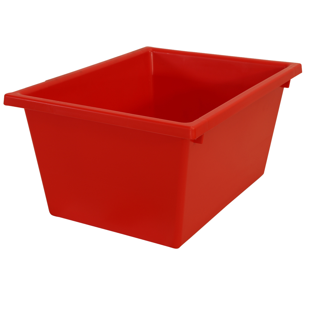 No.  4D Bins 430x323x210mm (LxWxD) - 22L capacity -RED