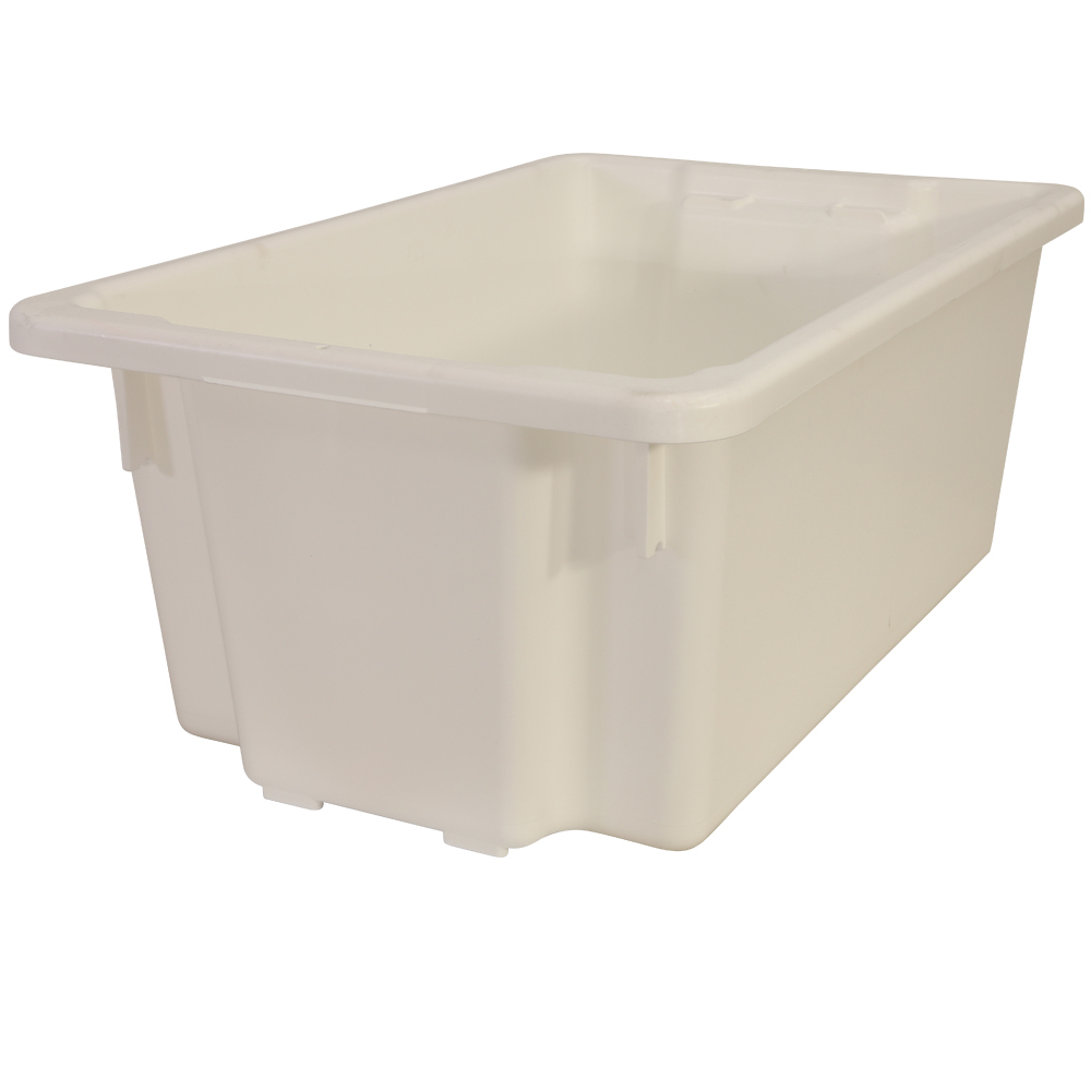 No. 10 Bins 645x413x276mm (LxWxD) - 52L capacity -WHITE