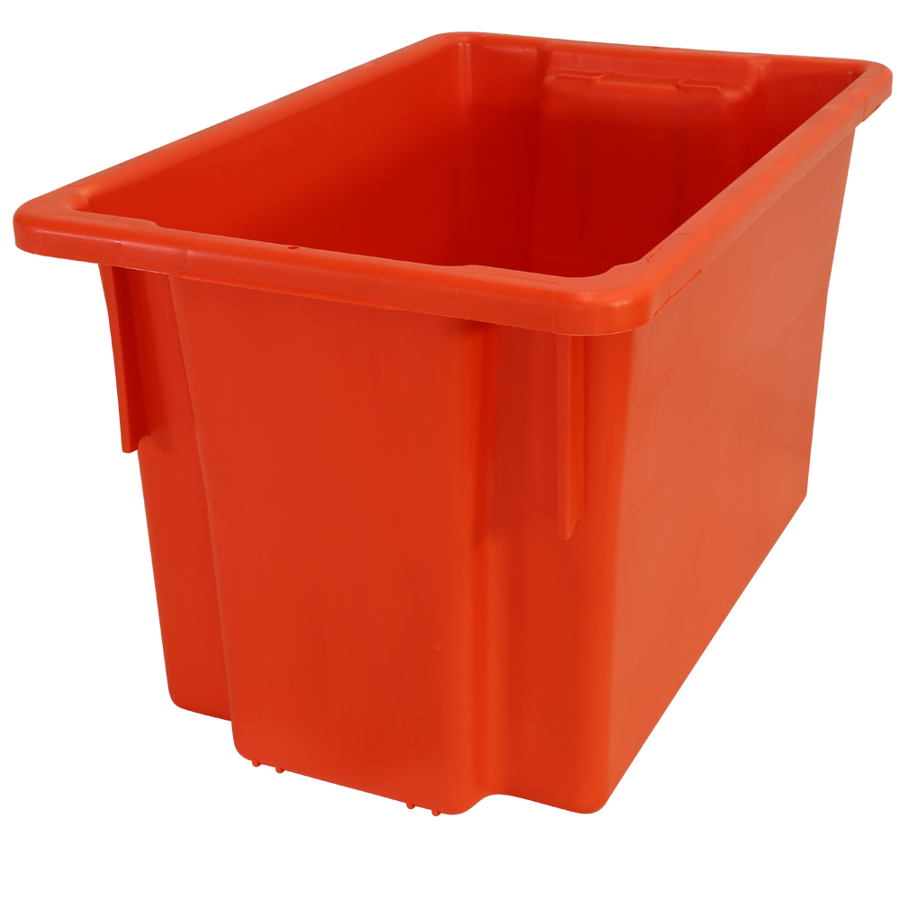 No.15 Bins 645x413x397mm (LxWxD) - 68L capacity -RED