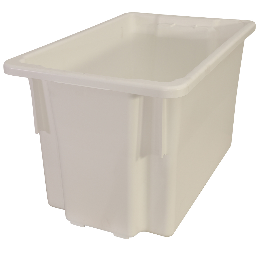 No. 15 Bins 645x413x397mm (LxWxD) - 68L capacity -WHITE