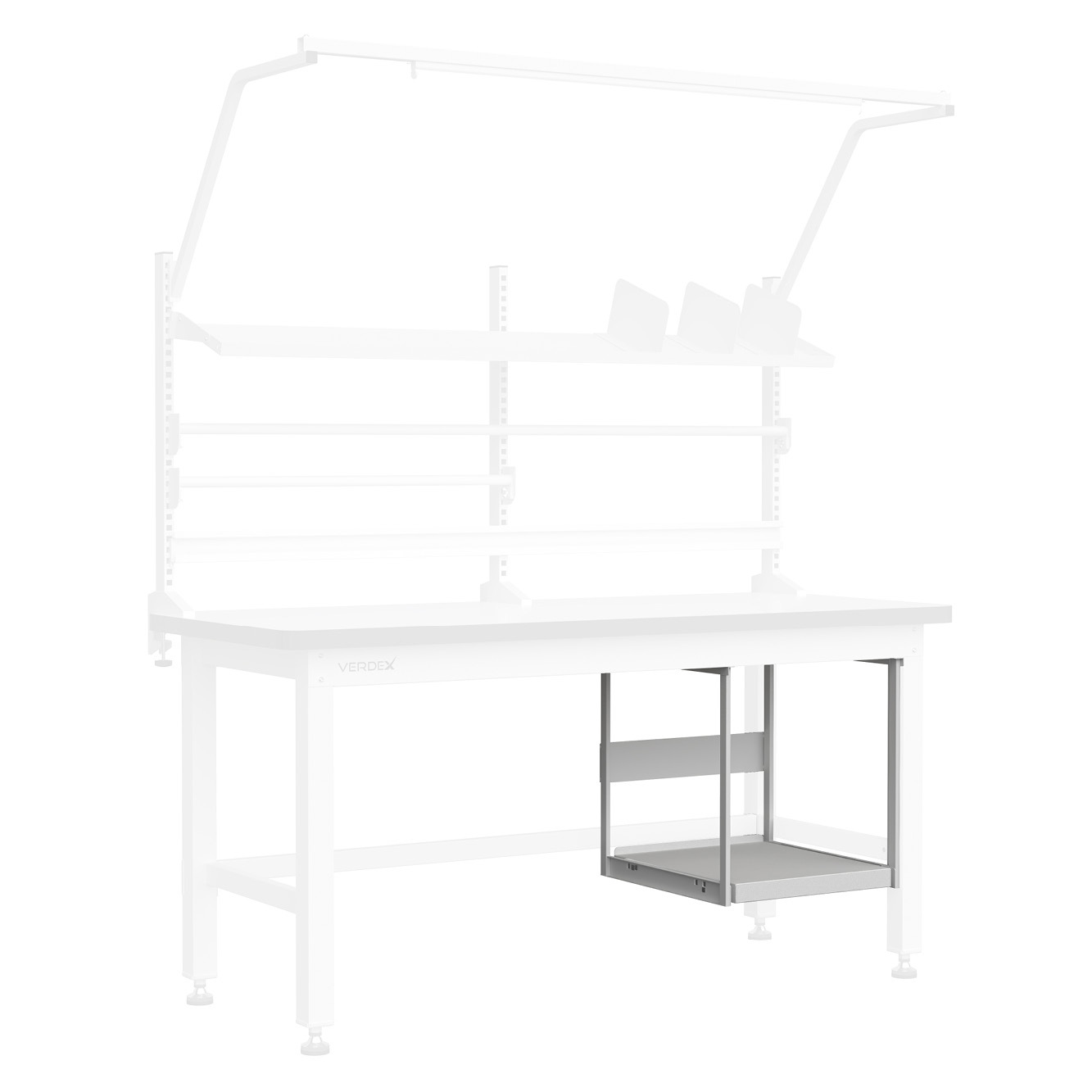 Slide Out CPU/Printer Shelf 