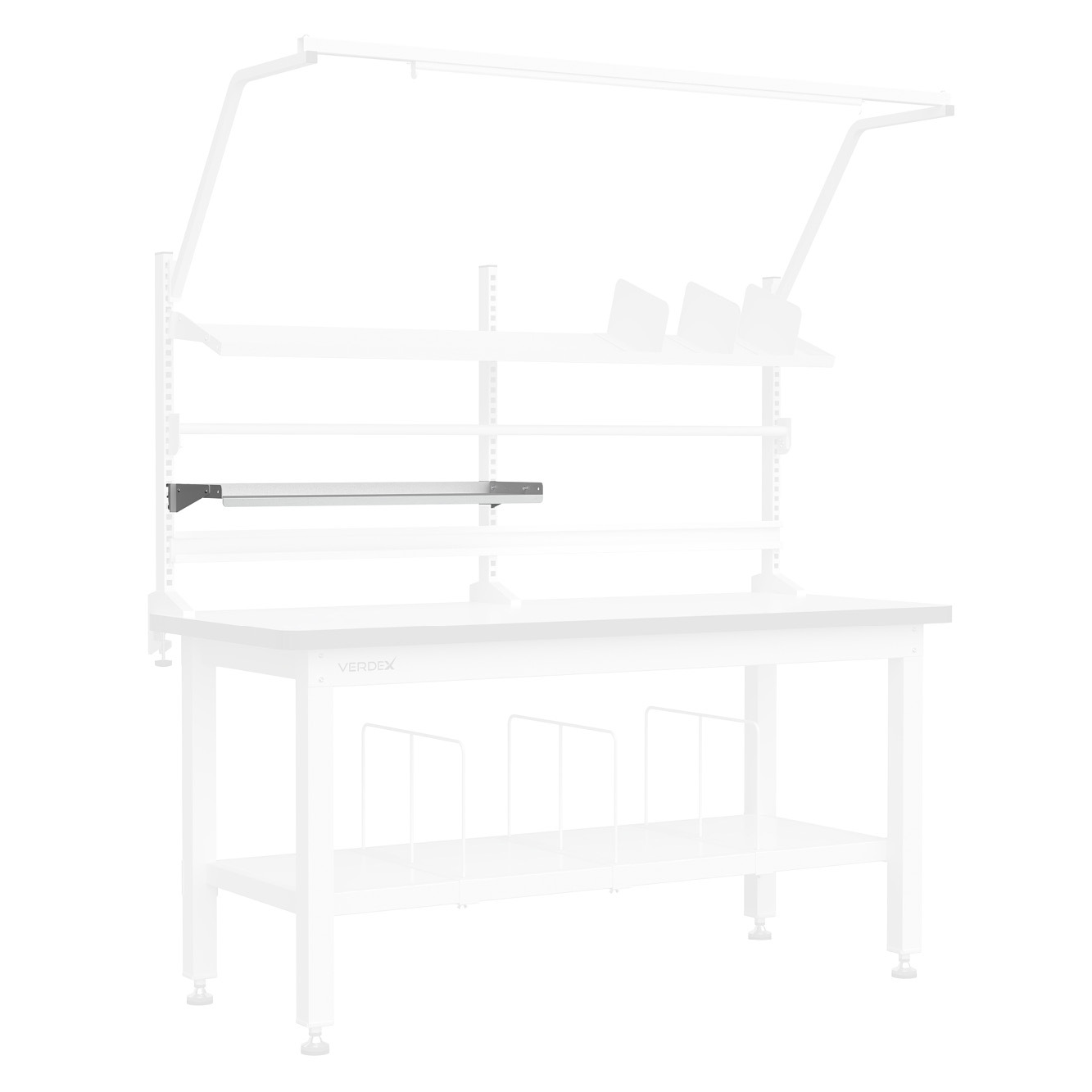 Reversible/Tilting Shelf (900mm Length)