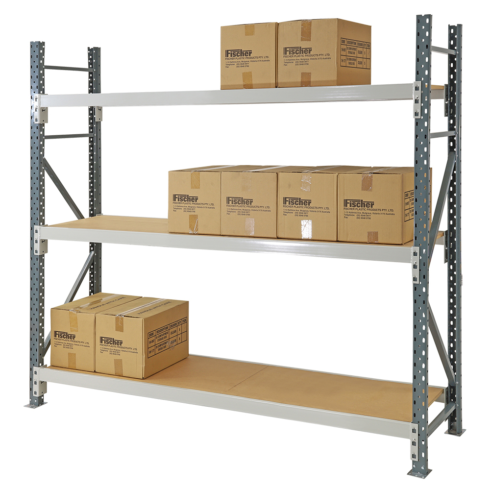 Longspan Shelving Set - 2400x2400x600mm (HxWxD)