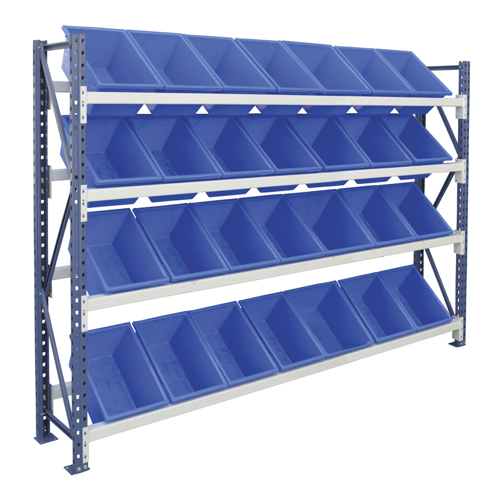 Access Plastic Bin Rack Initial Bay 2400x1800mm