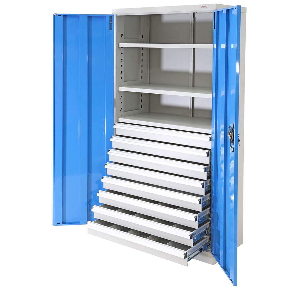 Heavy Duty Industrial Storage Cabinets 8 Drawer Cabinet ( 8 x 100mm drawers)