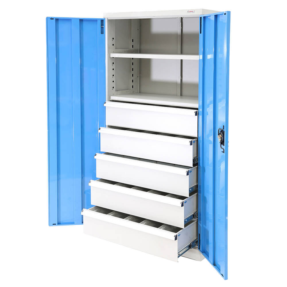 Heavy Duty Industrial Storage Cabinets 5 Drawer Cabinet ( 5 x 200mm drawers)