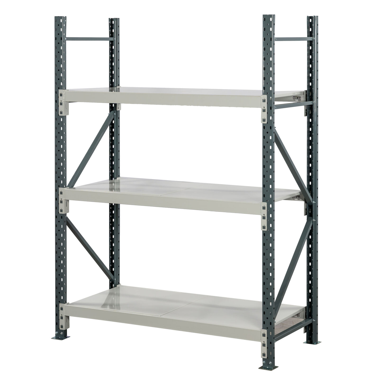 Longspan Shelving Set - 2400x1200x600mm (HxWxD)
