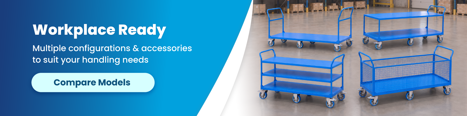 Verdex Extra Large Platform Trolleys