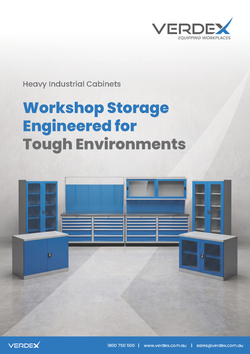 Heavy Industrial Cabinets brochure cover