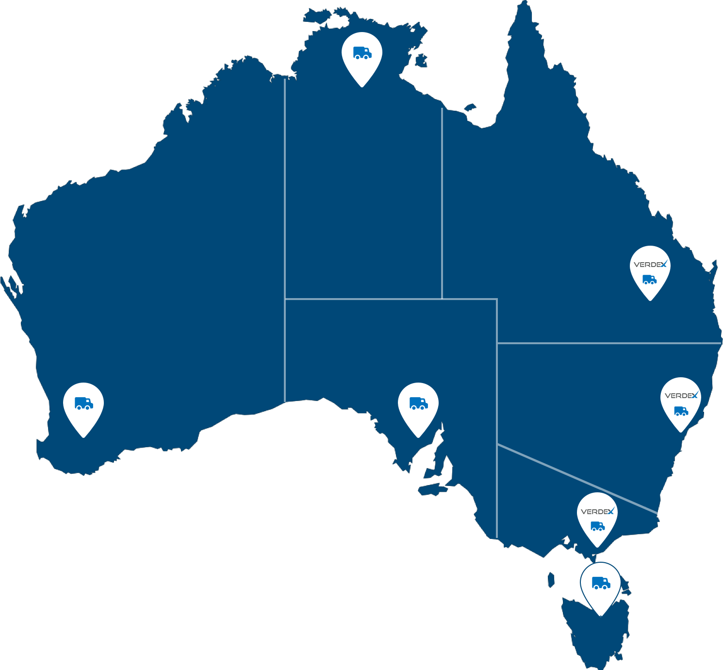 Verdex Store Map