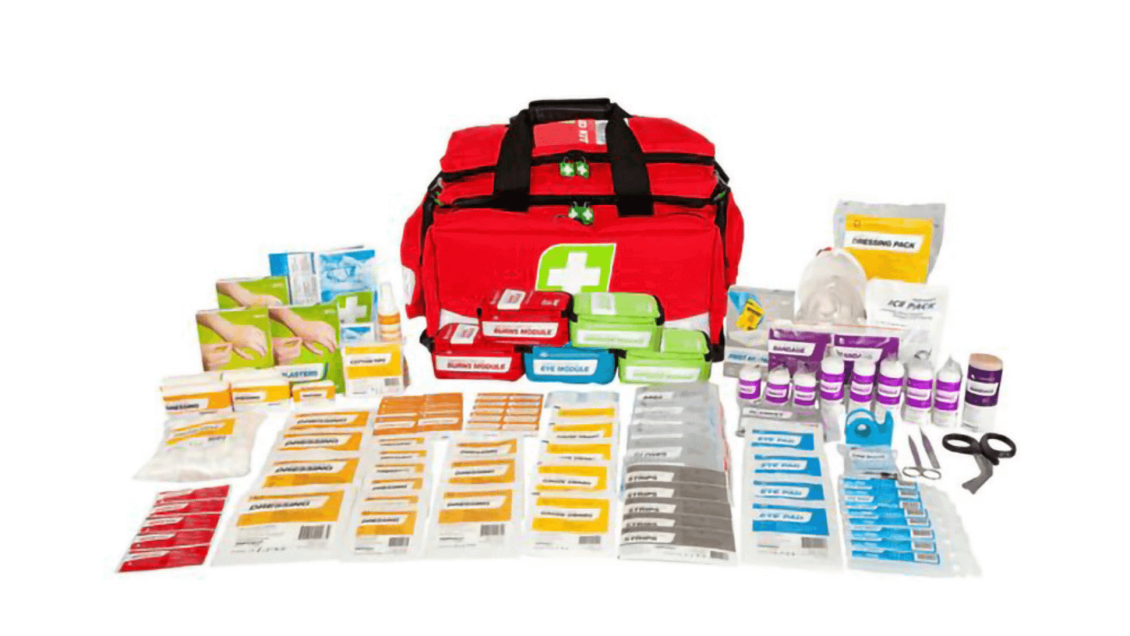 first aid kit full contents