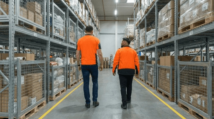 Various Configurable Standard Height Locakable Cages Set Up Pallet Racking_Cleanup%20(1)