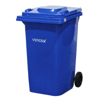 Plastic Wheelie Bin - 360 Litre (Blue)