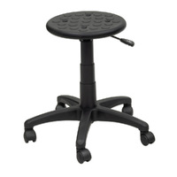 Polyurethane Round Seat (with castors)