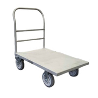 Stainless Steel Platform Trolley - 910 x 610mm (Clearance)