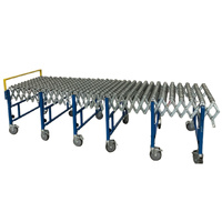 Skate Wheel Expanding Conveyor - 760mm Wide (Clearance)