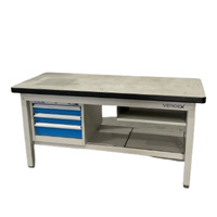 2100mm Industrial Work Bench with Lockable 3 Drawer Unit (Clearance)