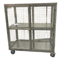 Bulky Goods Mesh Cage Trolley - 1600mm 