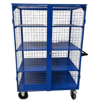 Lockable Mesh Cage Trolley (Clearance)