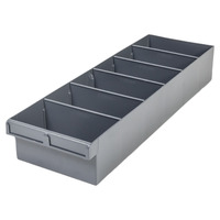 Spare Parts Tray No.28 (600x200x100mm - LxWxH) with 5 Dividers
