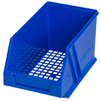 Blue Mesh-Pak Bin #10 (100x170x85mm - WxDxH)