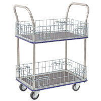Multi Purpose 2 Tier Cage Trolleys