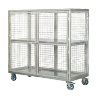 Bulky Goods Mesh Cage Trolley - 1600mm