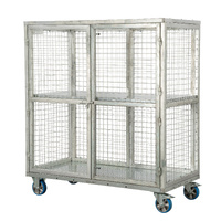 Bulky Goods Mesh Cage Trolley - 1800mm
