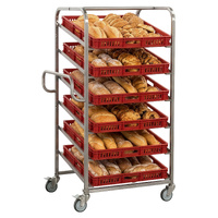 6 Tier Bread Crate Trolley