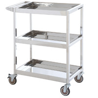 3 Tier Stainless Steel Trolley