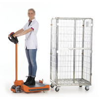 Compact Ride-On Electric Materials Handling Tug