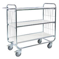 3 Tier Trolley (with Adjustable Shelves)