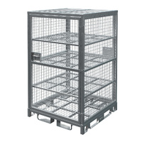 Configurable Full Height Lockable Cage with Shelves 