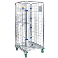 4 Sided Roll Cage Trolley