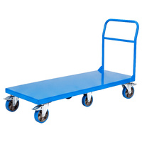 Heavy Duty Single Handle Platform Trolley 1830x600
