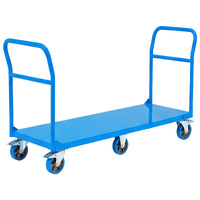 Heavy Duty Double Handle Platform Trolley 1830x600