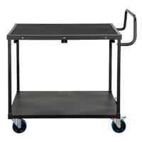 2 Tier Aluminium Trolleys