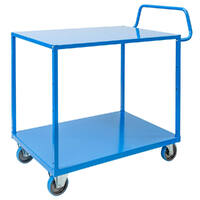 2 Tier Steel Trolley