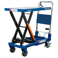 Scissor Lift Trolley 850x500mm (500kg capacity) - Single Scissor