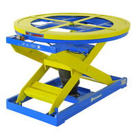 Bishamon EZX Pneumatic Rotating Pallet Positioner - For same weight pallets
