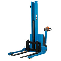 Auto-Adjusting Electric Stacker (1000kg Capacity)
