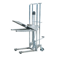 Stainless Steel Manual Stacker (400kg capacity)