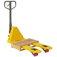 Small Skid Size Pallet Truck -450mm wide (POLY WHEELS)