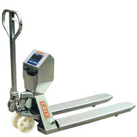 Stainless Steel 2000kg Pallet Trucks With Load Scales