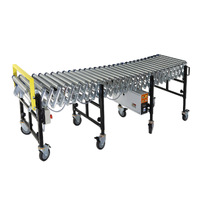 Electric Expanding Roller Conveyors 460mm Wide
