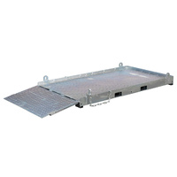 Forklift / Crane Transport Platform (with Folding Ramp)