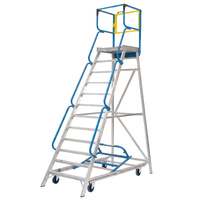 Walk-through Access Platform Ladder - 12 Step